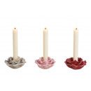 Suport pentru luminari din ceramica 3 ass, 10x5x10cm