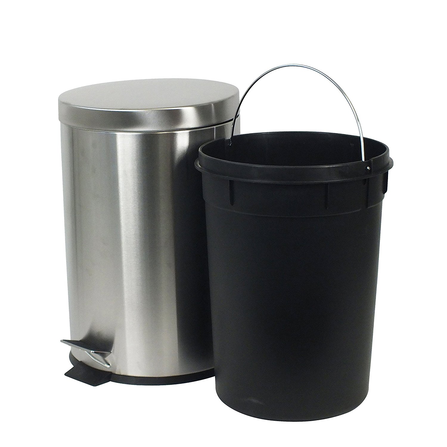 Cos gunoi inchidere silentioasa Mala 12L inox mat