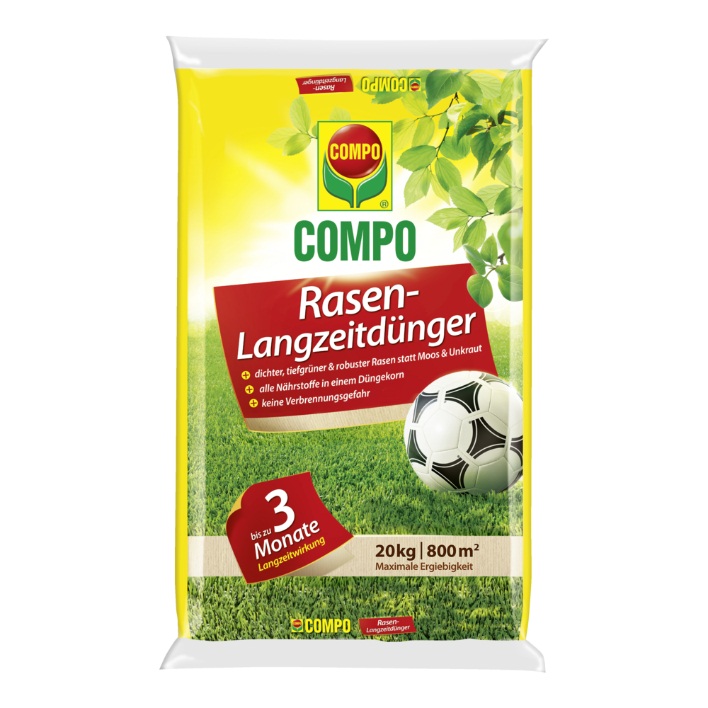 COMPO Fertilizant actiune lenta gazon granule 20 kg 800 m2