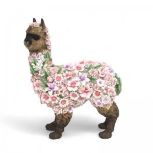 Element decor  alpaca mare, maro