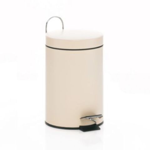 Cos gunoi, metal, beige, 3L Monaco