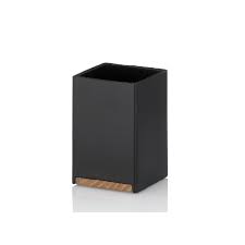 Pahar Cube, negru