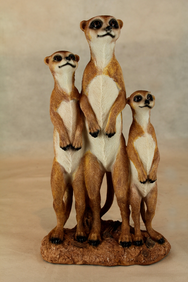 Element decor Familia Suricate 40x23cm 1,1kg