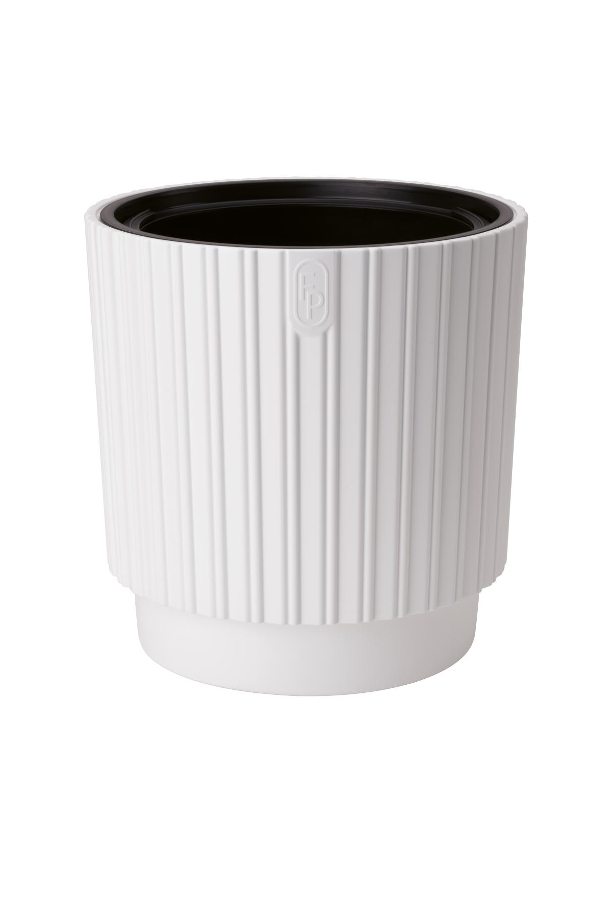 Ghiveci Mika alb 40 cm