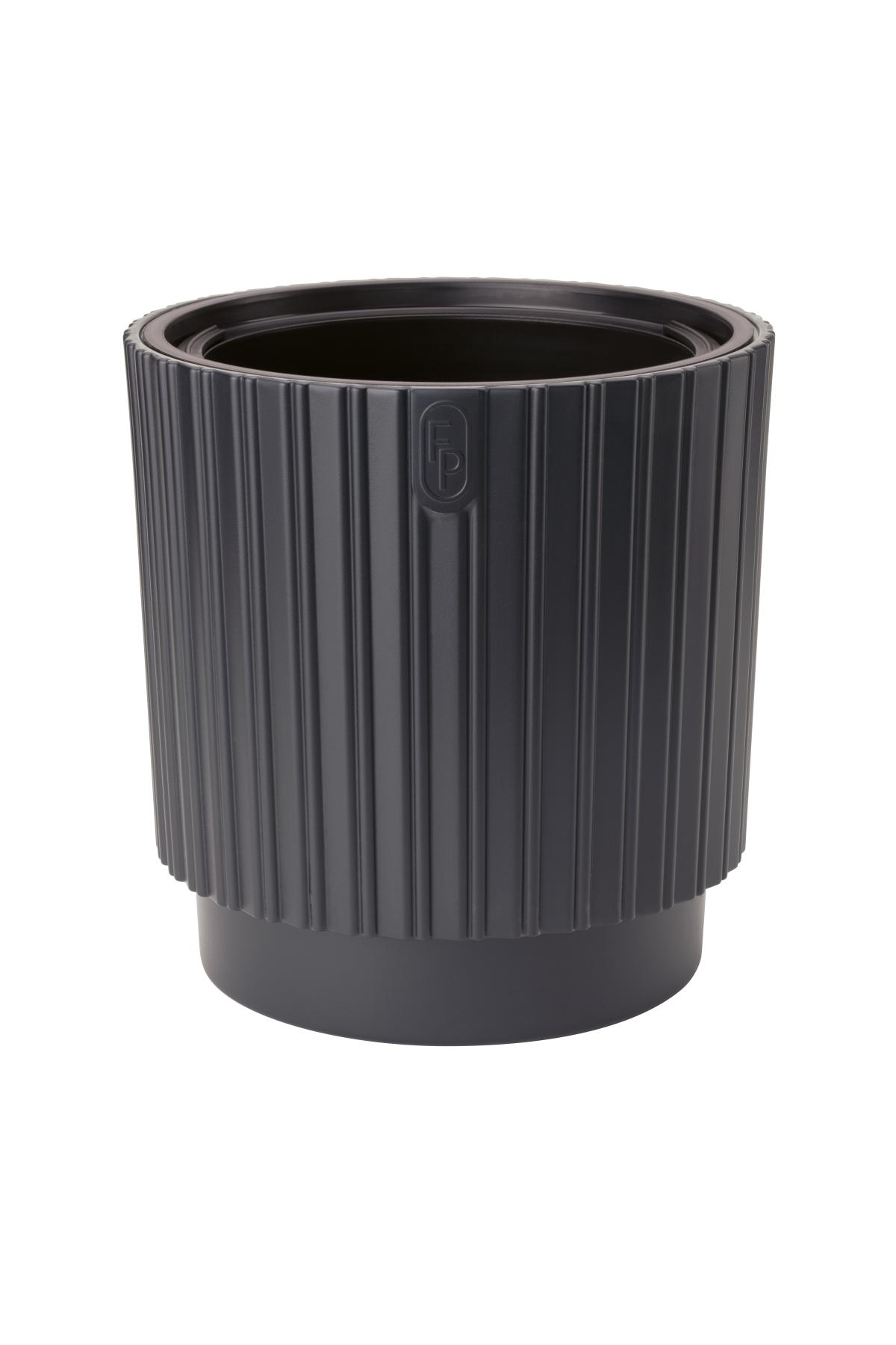 Ghiveci Mika antracit 40 cm