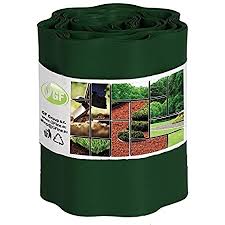 Bordura pentru gazon verde 15 cm x 9 m