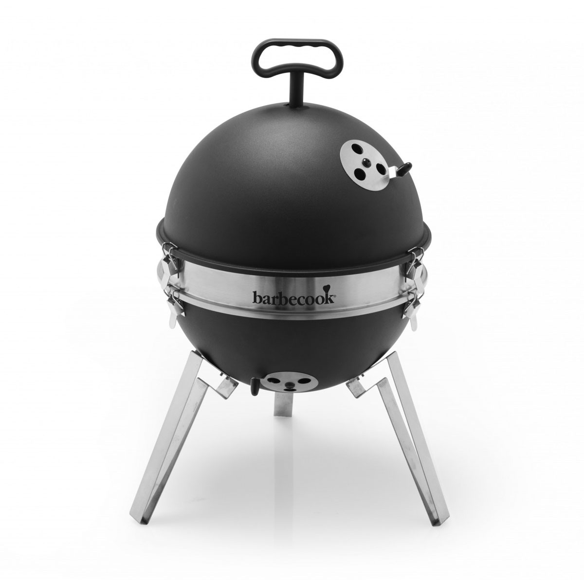 Gratar pe carbune Billy negru 30 cm Barbecook